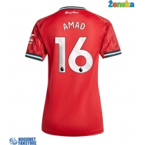 Manchester United Amad Diallo #16 Domaci Dres za Ženska 2025-26 Kratak Rukav